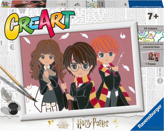 Malowanka CreArt Harry Potter Magiczna trójca