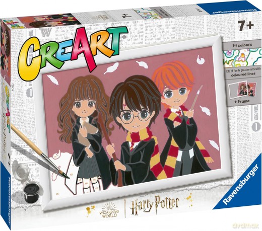 Malowanka CreArt Harry Potter Magiczna trójca