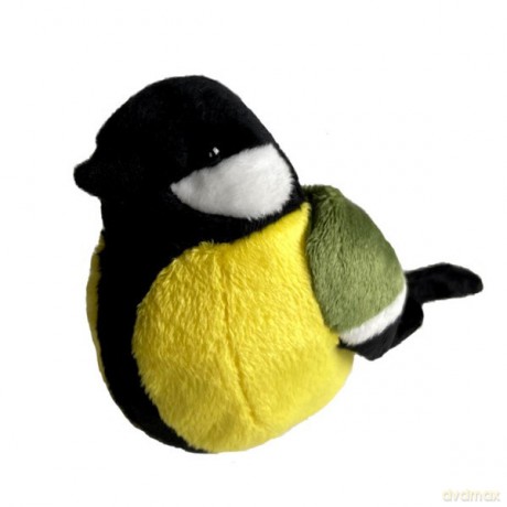 Maskotka Ptak sikorka bogatka 13 cm