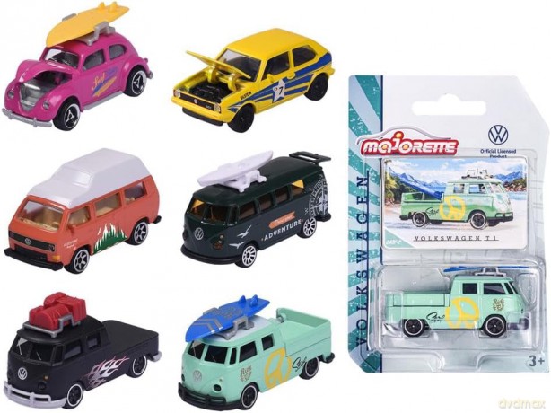 Pojazd Majorette Volkswagen the originals premium 6 rodzajów