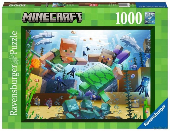 RAVENSBURGER 1000 el. Minecraft Mozaika [PUZZLE]