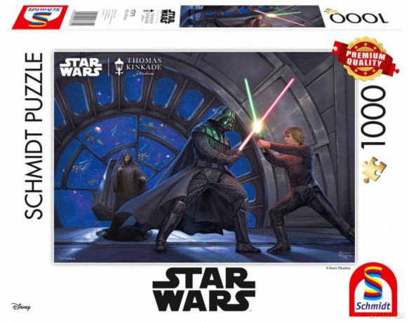 SCHMIDT Premium Quality 1000 el. Thomas Kinkade Star Wars Przeznaczenie [PUZZLE]
