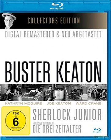 Buster Keaton - Sherlock Jr. / Three Ages (Młody Sherlock Holmes) [Blu-Ray]