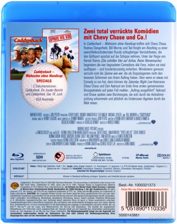 Caddyshack / Spies Like Us (Golfiarze / Szpiedzy tacy jak my) [2xBlu-Ray]
