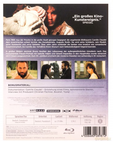 Camille Claudel [Blu-Ray]