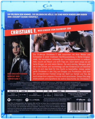 Christiane F. (My, dzieci z dworca Zoo) [Blu-Ray]