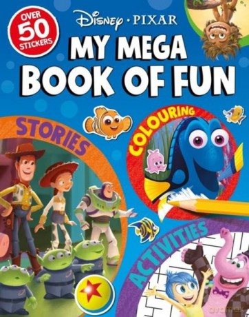 Disney Pixar My Mega Book of Fun [KSIĄŻKA]