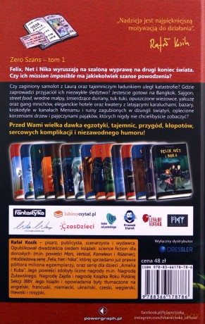 Felix, Net i Nika oraz Zero Szans - Rafał Kosik [KSIĄŻKA]