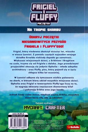 Frigiel i Fluffy Na tropie skarbu - Ange Frigiel [KSIĄŻKA]