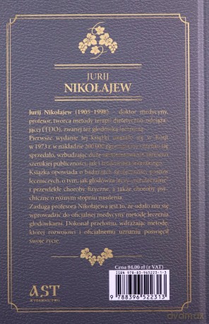 Głodówka dla zdrowia - Jurij Nikołajew [KSIĄŻKA]