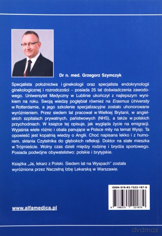 Ja lekarz z Polski - Grzegorz Szymczyk [KSIĄŻKA]