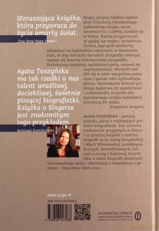 Singer. Pejzaże pamięci - Agata Tuszyńska [KSIĄŻKA]