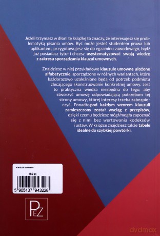 Klauzule umowne - Joanna Krakowiak, Marta Malec [KSIĄŻKA]