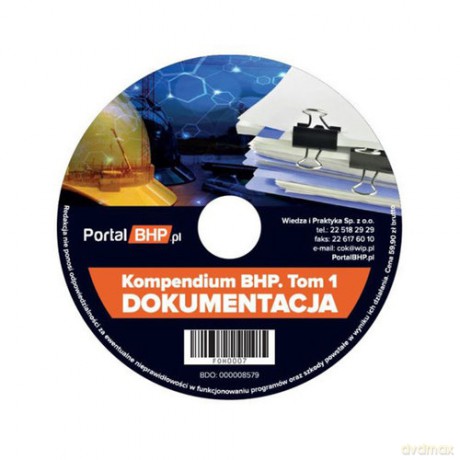 Kompendium BHP (Tom 1) Dokumentacja [CD]