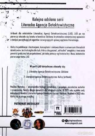 Literacka Agencja Detektywistyczna Kulisy - Paulina Matyńka [KOMIKS]