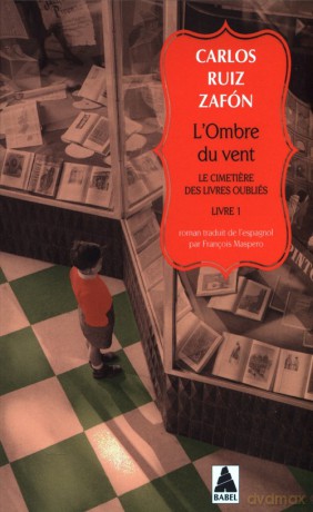 L'Ombre du vent - Carlos Ruiz Zafon [KSIĄŻKA]