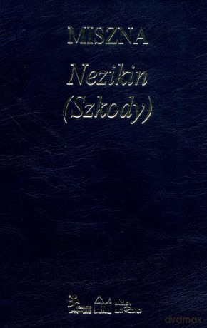 Miszna Nezikin (Szkody) [KSIĄŻKA]