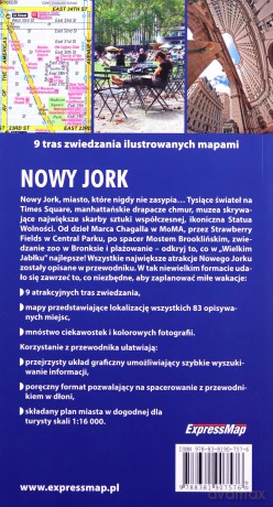 Nowy Jork light przewodnik + mapa - Katarzyna Byrtek