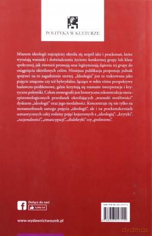 Pojęcie ideologii. - Andrzej Karalus [KSIĄŻKA]