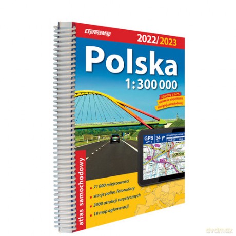 Polska atlas samochodowy 1:300 000