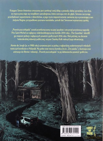 Powrót pszczołojada - Jongh Aimée De [KOMIKS]