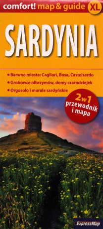 Sardynia laminowany map&guide 2w1: przewodnik i mapa - Agnieszka Fundowicz-Skrzyńska