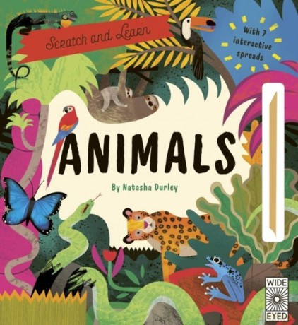 Scratch and Learn Animals - Lucy Brownridge [KSIĄŻKA]