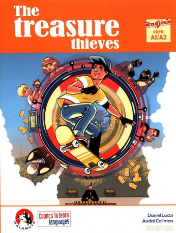 The treasure thieves Comics to learn languages - Daniel Lucas [KOMIKS]