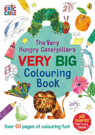 The Very Hungry Caterpillar's Very Big Colouring Book - Eric Carle [KSIĄŻKA]