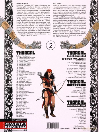 Thorgal - Kriss de Valnor. Wyrok walkirii (Tom 2) - Yves Sente [KOMIKS]
