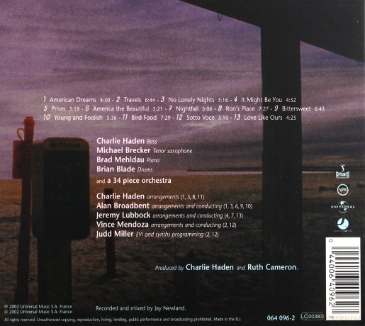 Charlie Haden: American Dreams [CD]