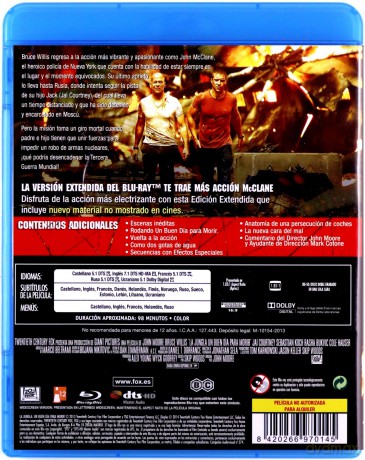 A Good Day to Die Hard (Szklana pułapka 5) [Blu-Ray]