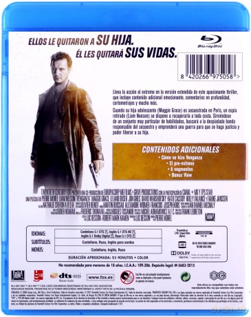 Taken (Uprowadzona) [Blu-Ray]