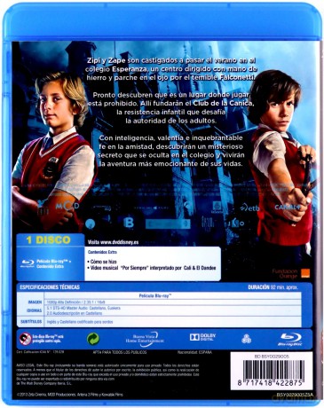 Zip & Zap and the Marble Gang (Gang szklanych kulek) [Blu-Ray]
