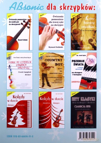 Najłatwiejsze kolędy na skrzypce [KSIĄŻKA]