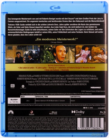 Life Is Beautiful (Życie jest piękne) [Blu-Ray]