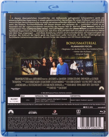The Haunting (Nawiedzony) [Blu-Ray]