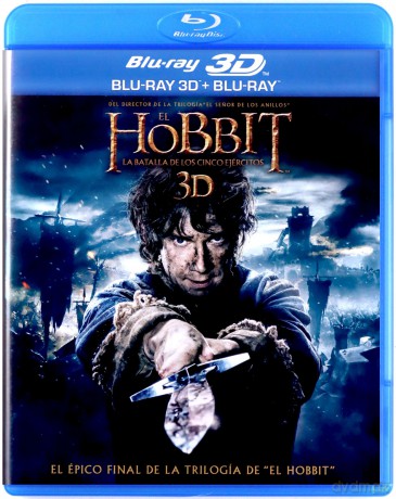 The Hobbit: The Battle of the Five Armies (Hobbit: Bitwa Pięciu Armii) [2xBlu-Ray 3D]+[2xBlu-Ray]