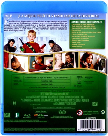Home Alone (Kevin sam w domu) [Blu-Ray]
