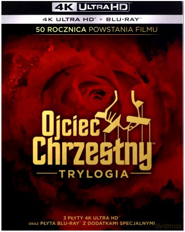 Ojciec Chrzestny Trylogia [3xBlu-Ray 4K]+[Blu-Ray]