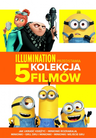 Minionki 1-5 Pakiet [5DVD]