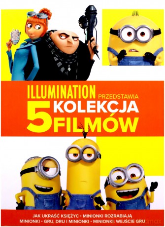 Minionki 1-5 Pakiet [5DVD]