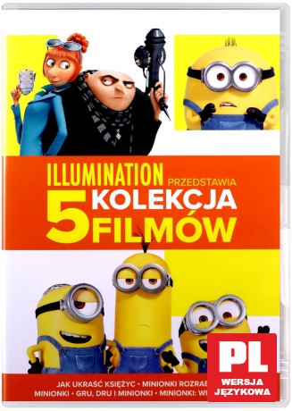 Minionki 1-5 Pakiet [5DVD]