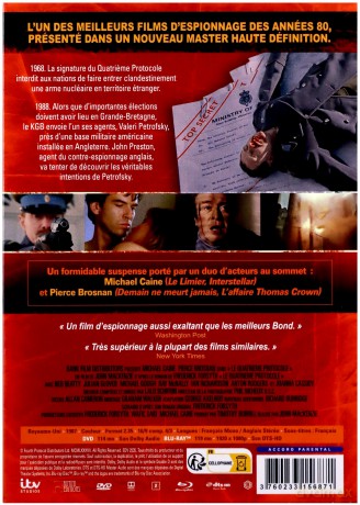The Fourth Protocol (Czwarty protokół) [Blu-Ray]+[DVD]