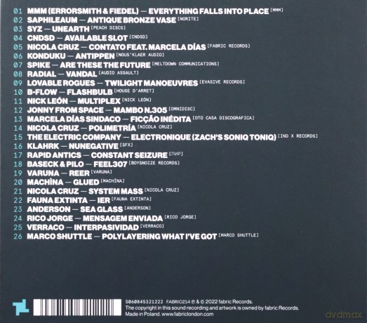Nicola Cruz: Fabric Presents Nicola Cruz (digipack) [CD]