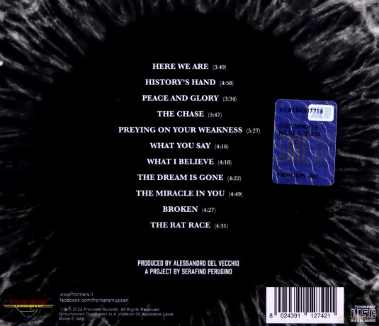 Enemy Eyes: History's Hand [CD]