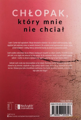 Carter (Tom 1) Chłopak, który mnie nie chciał - R.J. Lewis [KSIĄŻKA]