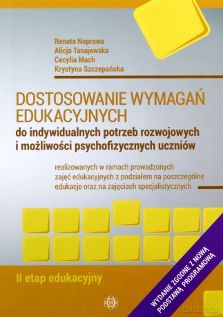 Dostosowanie wymagań edukacyjnych - II etap edukacyjny [KSIĄŻKA]