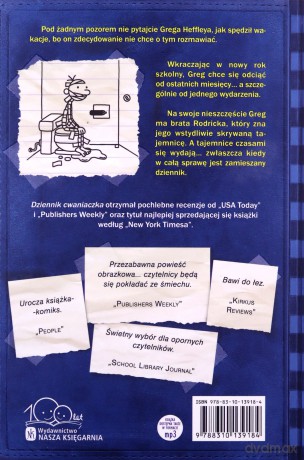 Dziennik cwaniaczka. Rodrick rządzi - Jeff Kinney [KSIĄŻKA]