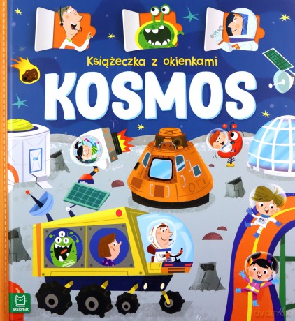 Książeczka z okienkami. Kosmos - Agnieszka Bator [KSIĄŻKA]